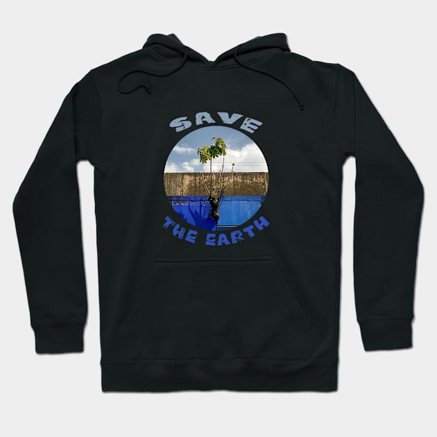 save the earth Hoodie by rickylabellevie